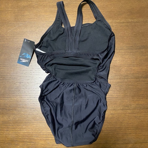 Speedo Black Women's One Piece Swimsuit - Picture 5 of 8